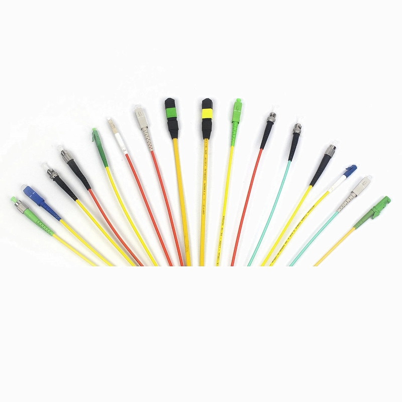 SC/LC/ST/FC 光ファイバーパッチコード 100N 引張強度 PVC/LSZH