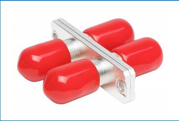 ST デュプレックスメタルアダプタ-角型 SM/MM 低 IL 0.2dB