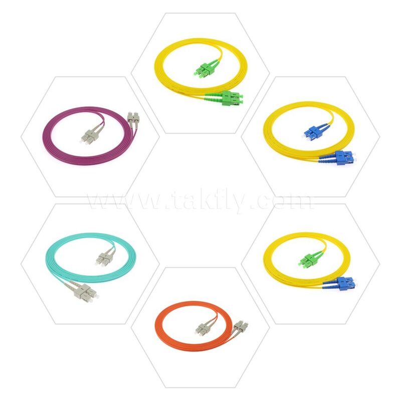 FTTH データセンターテレコム用光ファイバーパッチコード LC/Sc/FC/St シングルモード/マルチモード Upc/APC シンプレックス/デュプレックス ジャンパー