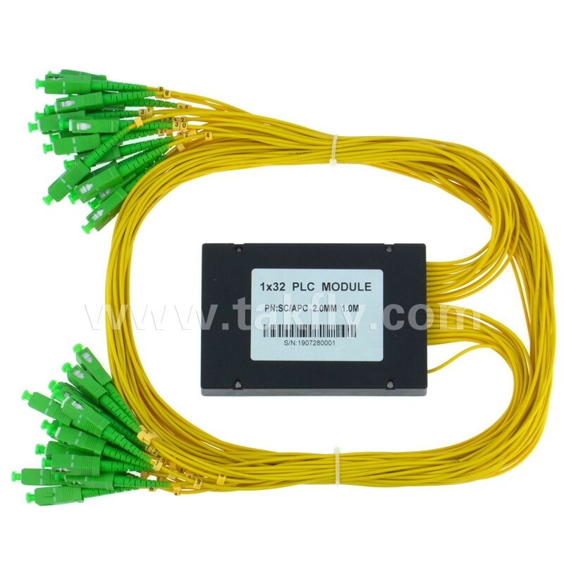 Fttxテレコムデータセンターのための光ファイバーPLCスプリッターABSボックス 1xNSC APC/UPC