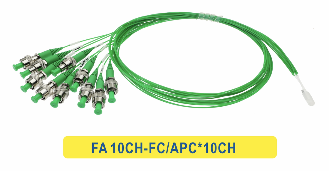 FA 10CH-FC/APC*10CH ファイバーアレイ光ファイバーパッチコードケーブル