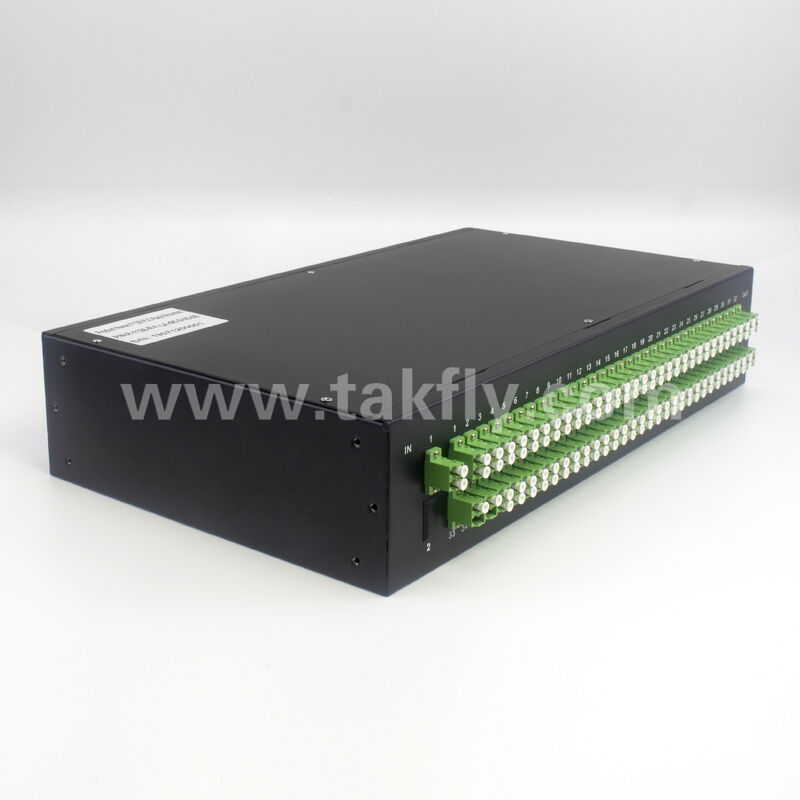 1×128 ハイポートカウント PLC スプリッターラック マウントパッチパネル 超高密度 FTTX 配送