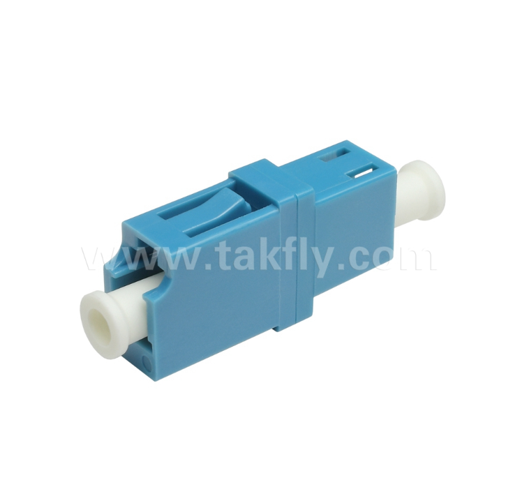 LCシンプレックスファイバーアダプタ 低挿入損失,精密なアライナメント,高低温耐性,データセンター&FTTxファイバー接続用