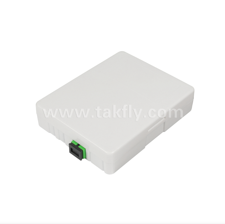 TKS-1806-02GB ファイバー終了ボックス- デスクまたは壁マウント, FTTH ファイナルドロップとピグテール終了に理想的です