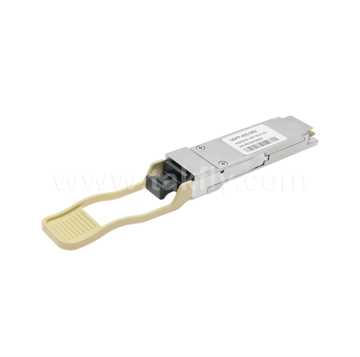 TAKFLY 40G QSFP+ SR4トランシーバー – 850nm VCSEL、100m/150m MMF、MPO-12、短距離データセンターソリューション