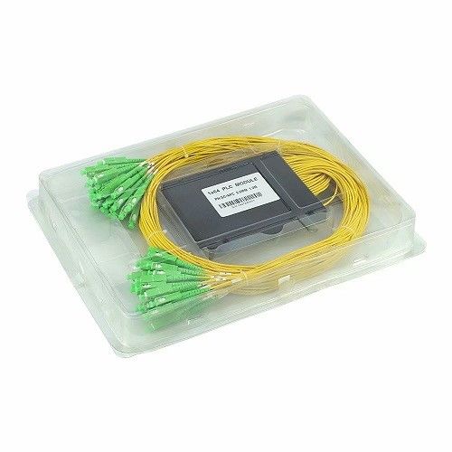 1x64 SC APCの単一モード2.0mm G652D LSZH 1MのABS PLCのディバイダーの電気通信