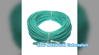 OM4 LC ユニブート パッチコード