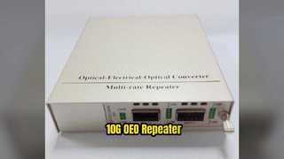 10G OEO ファイバー リピーター SFP+ から SFP+ へのネットワーク ブースト