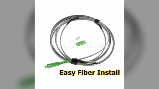 Takfly Bullet FTTH および FTTX アプリケーション用プッシュ可能ケーブル アセンブリ