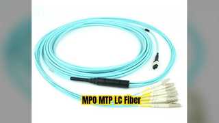 MPO MTP LC ブレークアウト光ファイバー パッチ コード